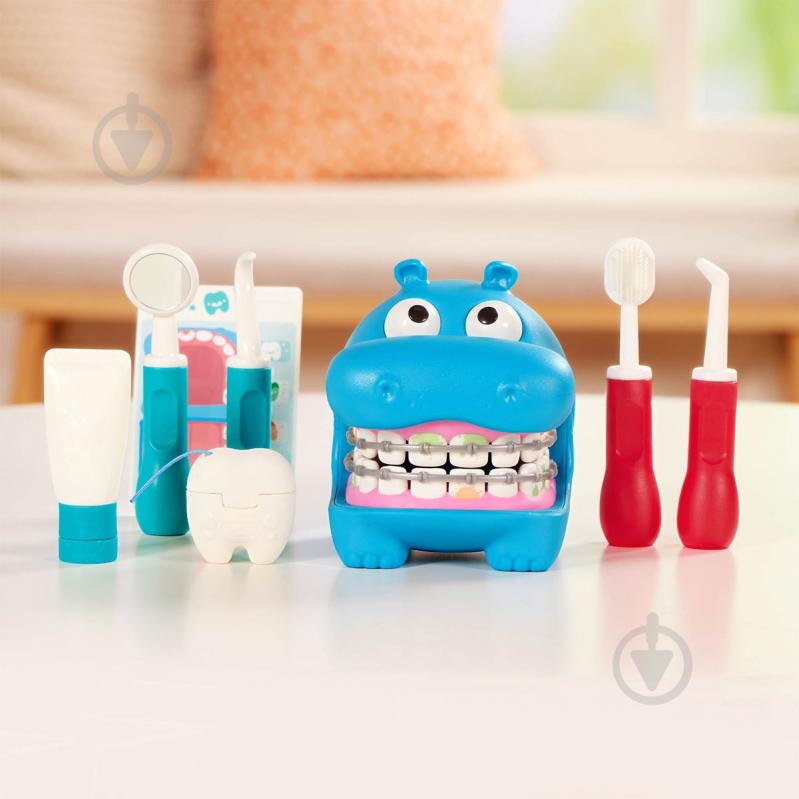 Игровой набор Battat Lite Бегемотик у стоматолога BT1803Z - фото 8 Игровой набор Battat Lite Бегемотик у стоматолога BT1803Z - фото 8