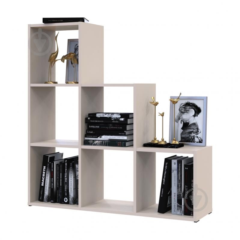 Стелаж Doros Степ 3х3 1061х1026х288 мм кашемір - фото 1 Стелаж Doros Степ 3х3 1061х1026х288 мм кашемір - фото 1