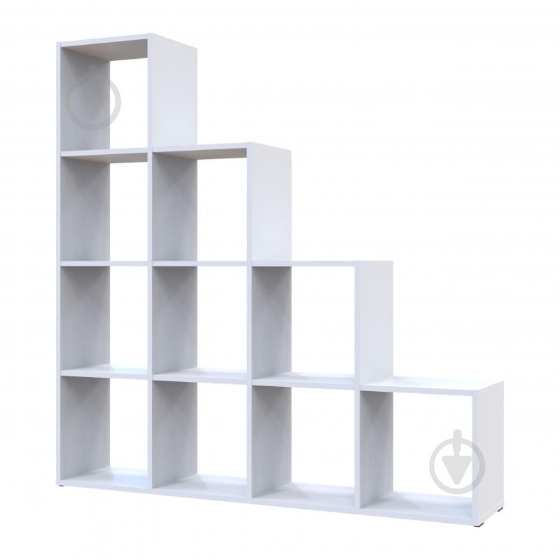 Стеллаж Doros Степ 4х4 1407х1362х288 мм белый - фото 2