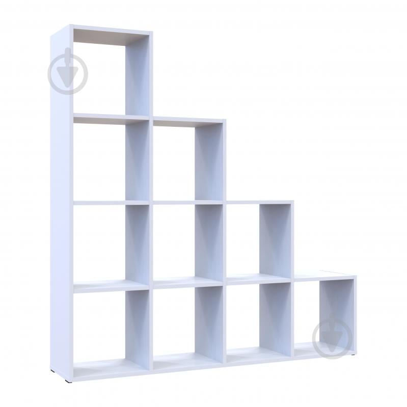 Стеллаж Doros Степ 4х4 1407х1362х288 мм белый - фото 6