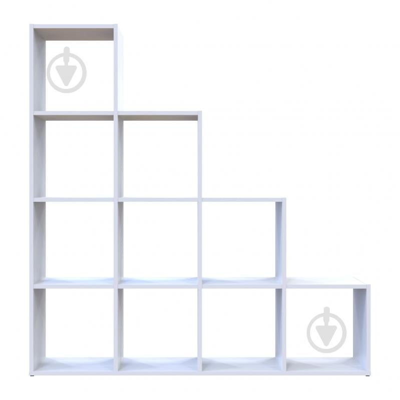 Стеллаж Doros Степ 4х4 1407х1362х288 мм белый - фото 4