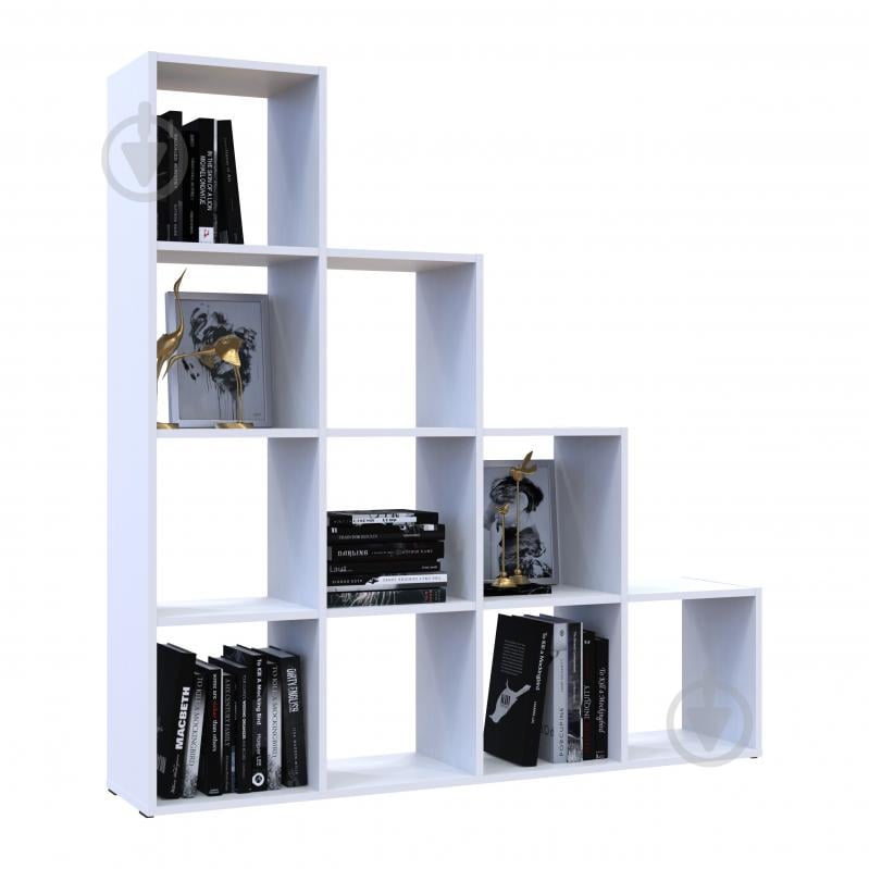 Стеллаж Doros Степ 4х4 1407х1362х288 мм белый - фото 5