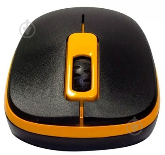 Мышка Frime Wireless Black/Yellow (FWMO-220BY) - фото 3