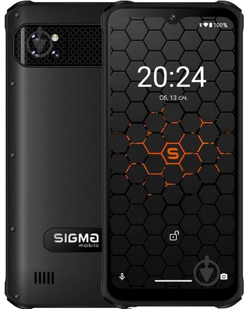 Смартфон Sigma mobile X-TREME PQ56 6/128GB black (X-treme PQ56 Black) - фото 1