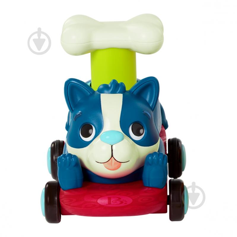 Машинка инерционная Battat серии Лапкомобили - Песик, цвет океан BX2505Z - фото 3