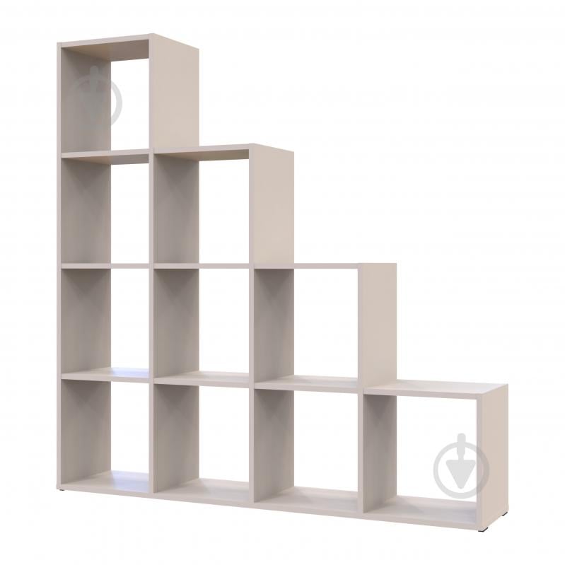Стеллаж Doros Степ 4х4 1407х1362х288 мм кашемир - фото 2 Стеллаж Doros Степ 4х4 1407х1362х288 мм кашемир - фото 2