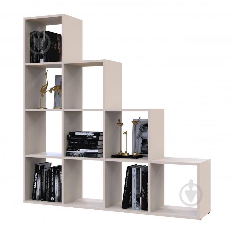 Стеллаж Doros Степ 4х4 1407х1362х288 мм кашемир - фото 1 Стеллаж Doros Степ 4х4 1407х1362х288 мм кашемир - фото 1