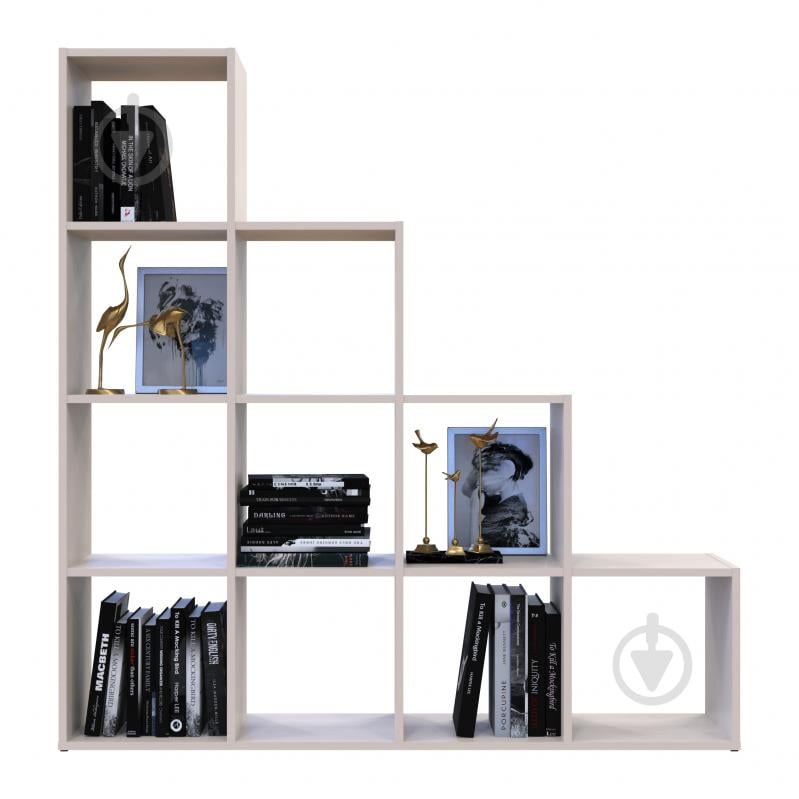 Стеллаж Doros Степ 4х4 1407х1362х288 мм кашемир - фото 3 Стеллаж Doros Степ 4х4 1407х1362х288 мм кашемир - фото 3