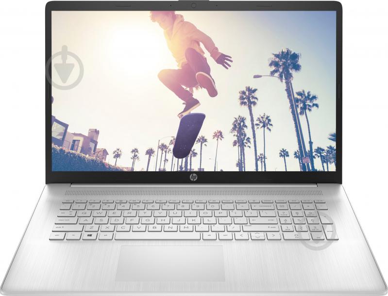 Ноутбук HP 17-cp2002ua 17,3" (826W7EA) natural silver - фото 1