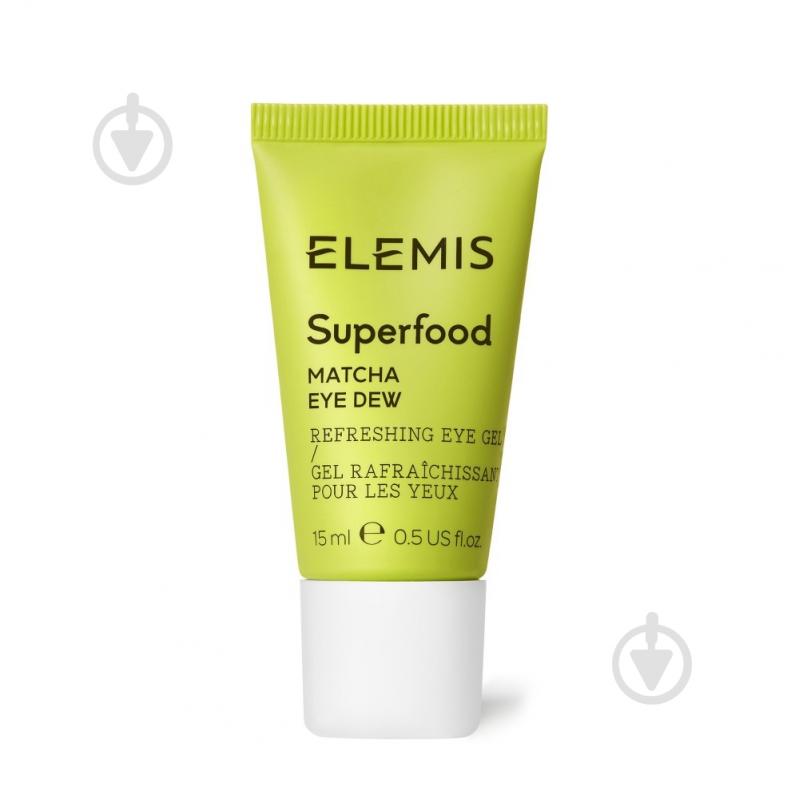 Гель для шкіри навколо очей ELEMIS охолодний Superfood Matcha Eye Dew 15 мл - фото 1