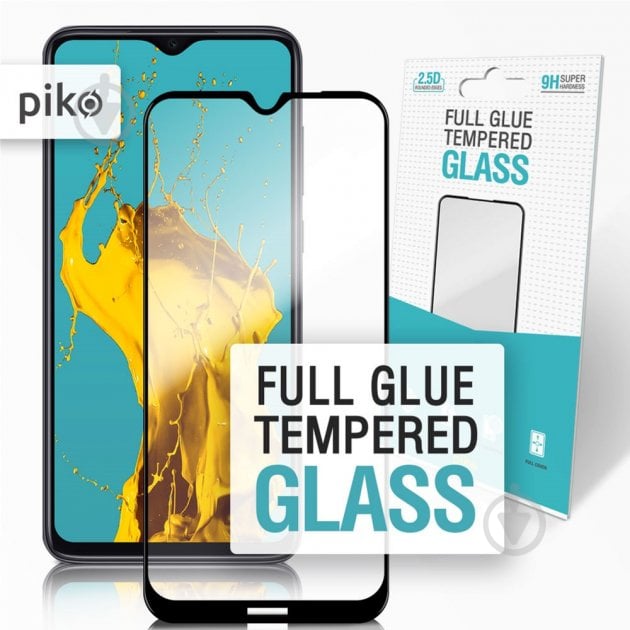 Защитное стекло Piko Full Glue для Glue для Xiaomi Redmi Note 8T - фото 2