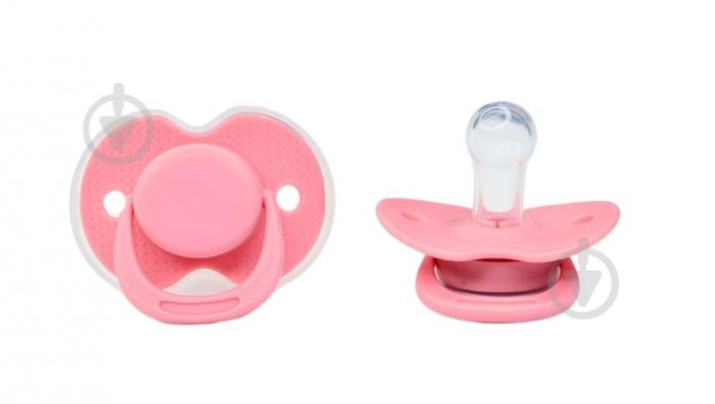 Пустышка Lindo силиконовая круглая А 31/6-12 - фото 4