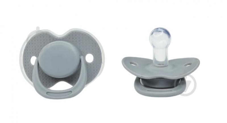 Пустышка Lindo силиконовая круглая А 31/6-12 - фото 3