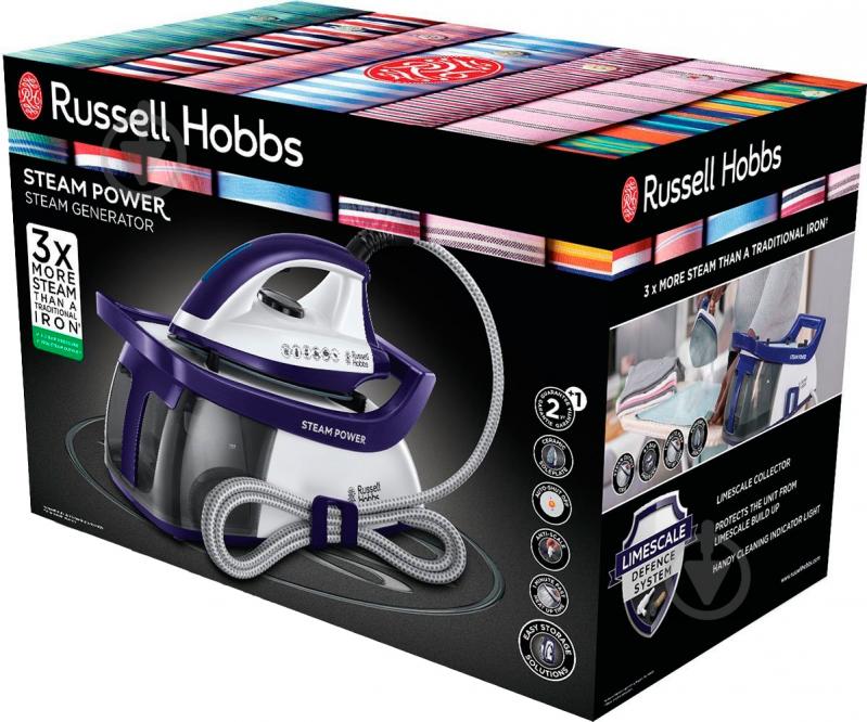 Утюг с парогенератором Russell Hobbs Steam Power 24440-56 - фото 5