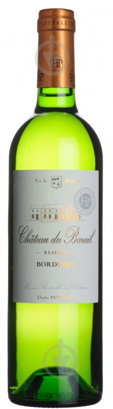 Вино Chateau du Barail Reserve A.O.C. White біле сухе 0,75 л - фото 1