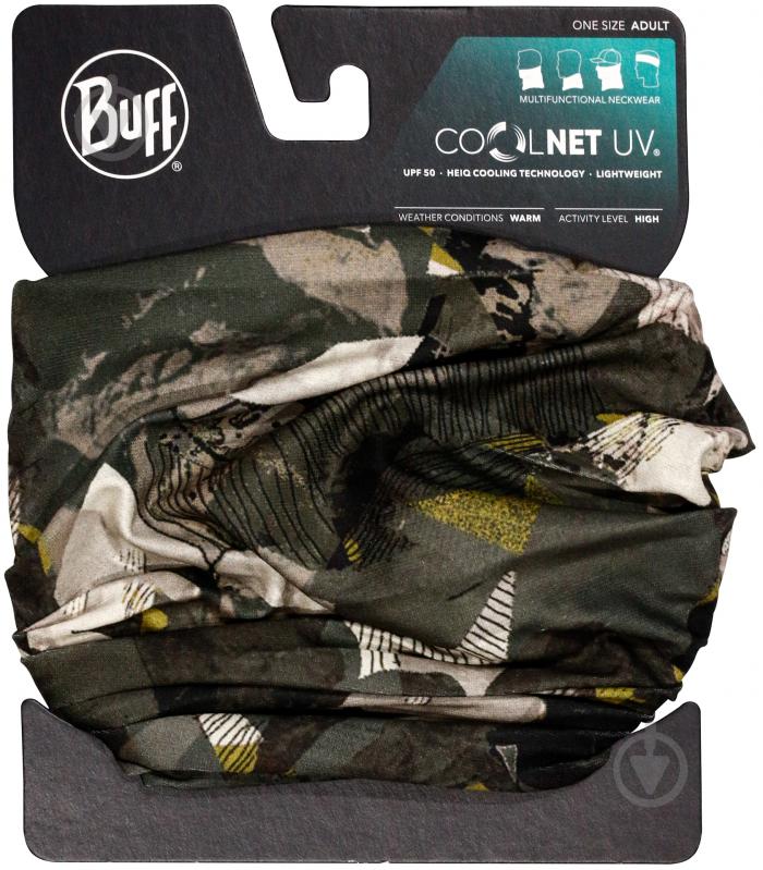 Мультиповязка BUFF COOLNET UV BU 131382.809 р.one size зеленый - фото 1
