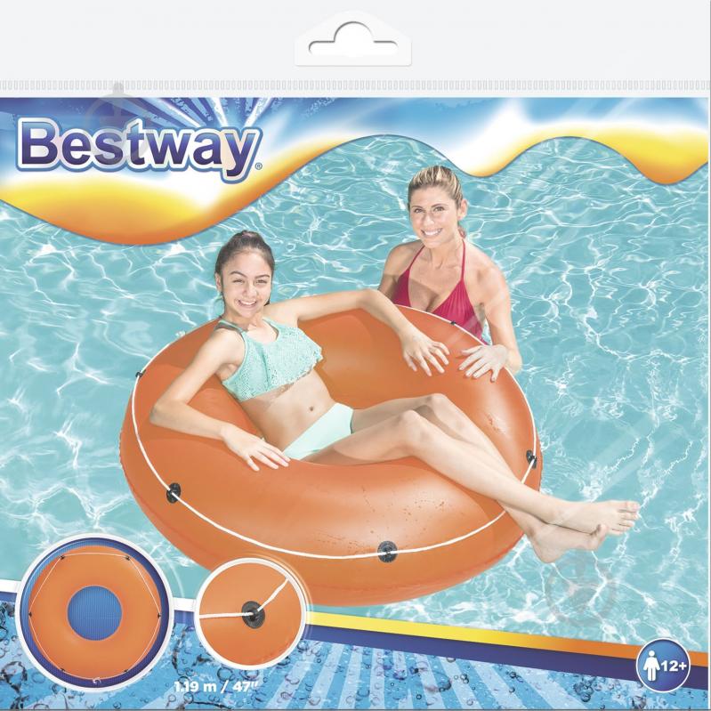Коло надувне Bestway ø119 з мотузком - фото 9