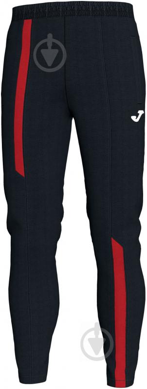 Брюки Joma LONG PANT SUPERNOVA BLACK-RED 101286.106 р. L черный - фото 1