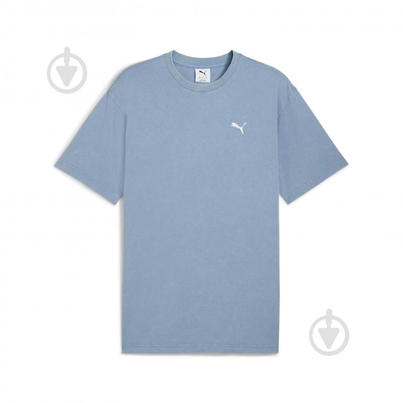 Футболка Puma ESS ELEVATED Relaxed Wash Tee 68804834 р.2XL синій - фото 4