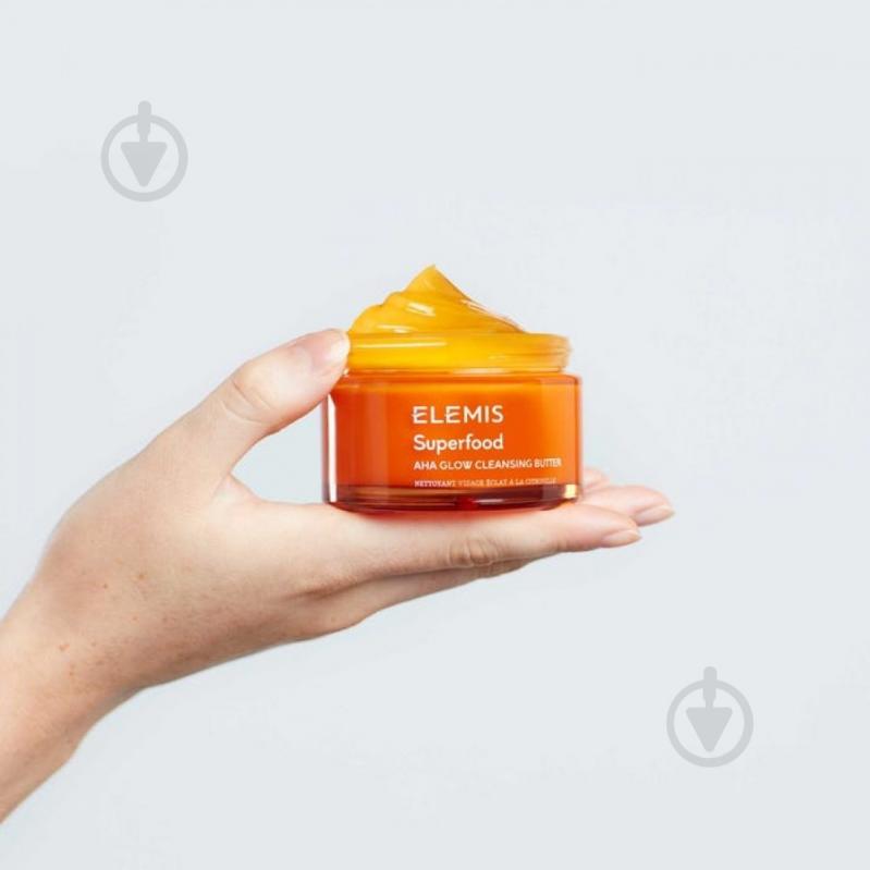 Очищающее средство ELEMIS Superfood Glow Butter - Суперфуд АHA Масляный очиститель для сияния кожи 90 мл - фото 4