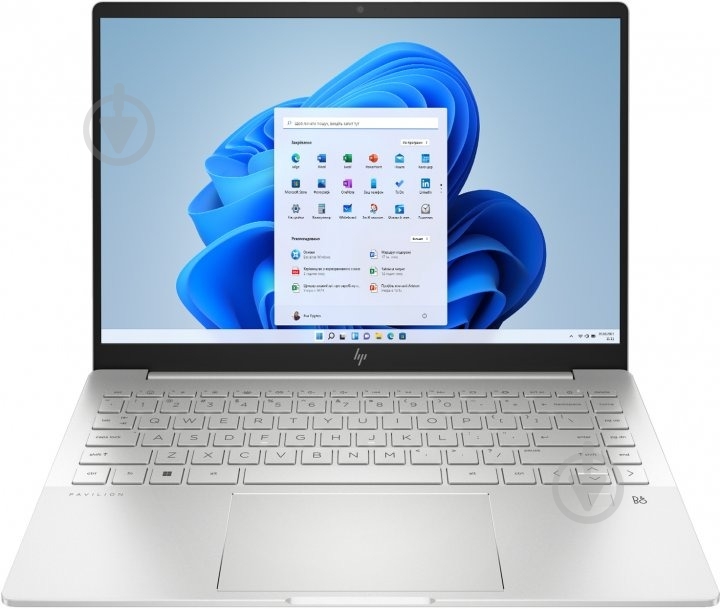 Ноутбук HP Pavilion Plus 14-eh1006ua 14" (826Y7EA) silver - фото 1