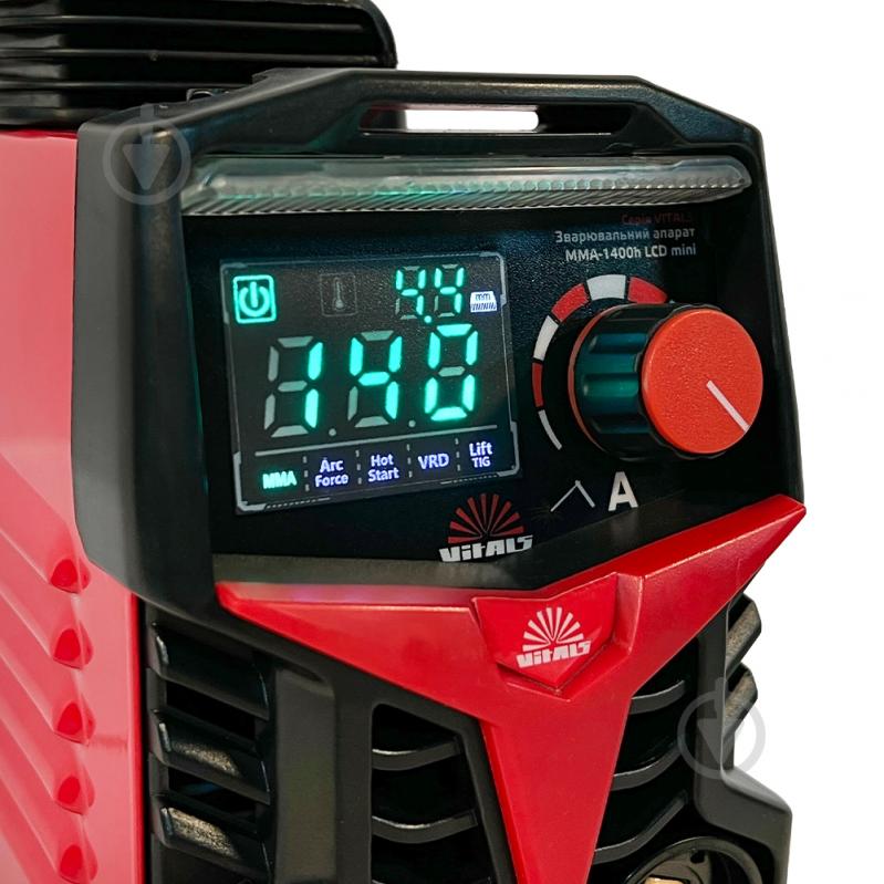 Апарат зварювальний Vitals MMA-1400h LCD mini - фото 2