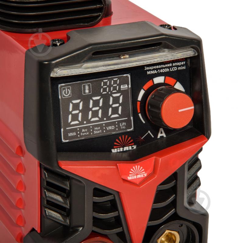 Апарат зварювальний Vitals MMA-1400h LCD mini - фото 6