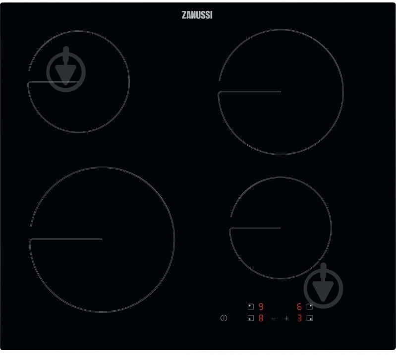 Комплект вбудовуваної техніки Zanussi духова шафа ZOHEE2X2 + варильна поверхня електрична ZHRN641K - фото 2