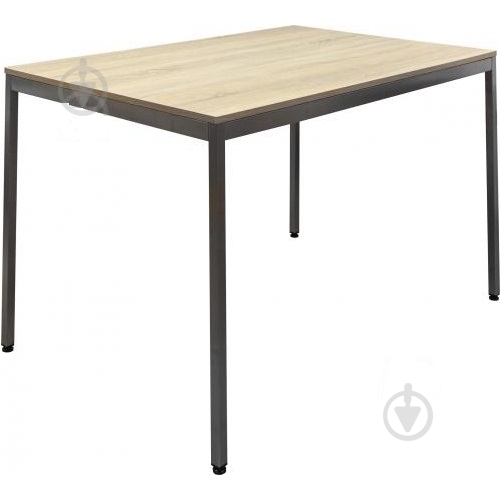 Стіл AMF Art Metal Furniture Норд розбірний 800x1200x750H чорний графiт/дуб сонома - фото 1 Стіл AMF Art Metal Furniture Норд розбірний 800x1200x750H чорний графiт/дуб сонома - фото 1