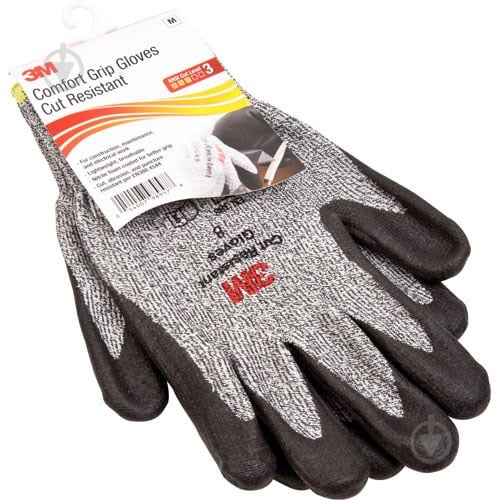 Рукавички 3M Comfort Grip Cut-Resistant Glove з покриттям нітрил L (9) GCM-CR-L 2 - фото 3