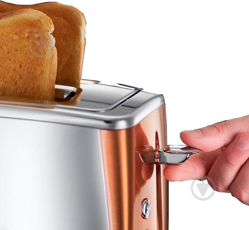 Тостер Russell Hobbs Luna Copper Accents 2 Slice 24290-56 - фото 2