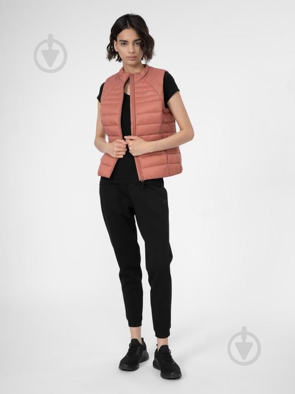 Жилет 4F 4FSS23TDJAF091-81S р.XS коричневый - фото 2 Жилет 4F 4FSS23TDJAF091-81S р.XS коричневый - фото 2