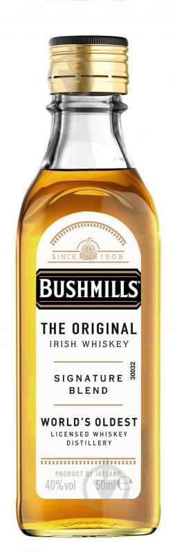 Виски Bushmills Original 40% 50 мл - фото 1