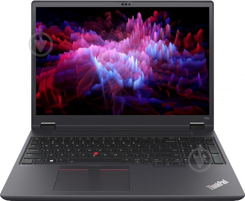 Ноутбук Lenovo ThinkPad P16v Gen 1 16" (21FC0011RA) thunder black - фото 1