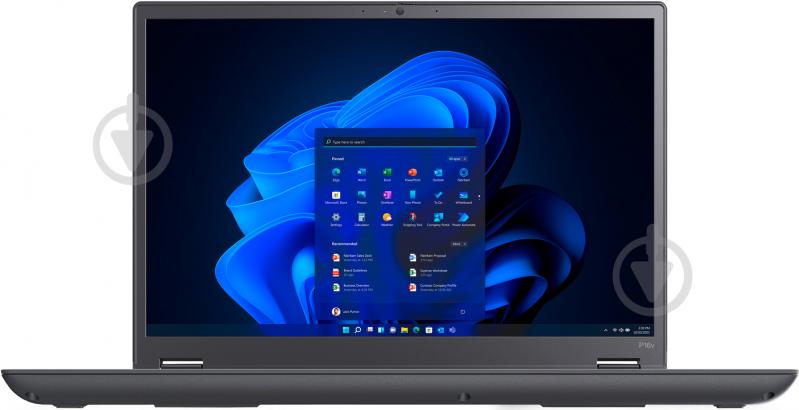 Ноутбук Lenovo ThinkPad P16v Gen 1 16" (21FC0011RA) thunder black - фото 2