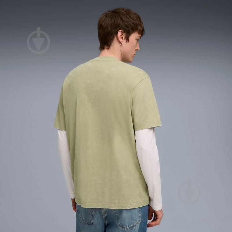 Футболка Puma ESS ELEVATED Relaxed Wash Tee 68804882 р.2XL хакі - фото 2