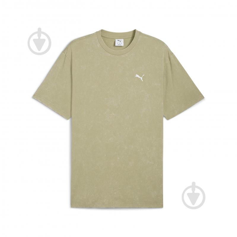 Футболка Puma ESS ELEVATED Relaxed Wash Tee 68804882 р.2XL хакі - фото 4