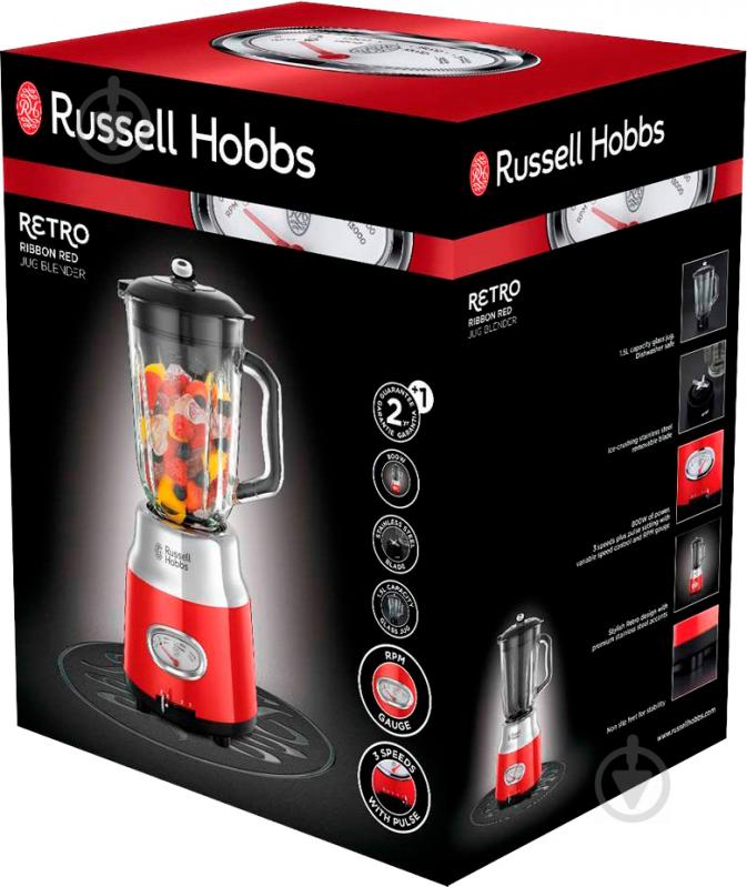 Блендер стационарный Russell Hobbs Retro 25190-56 - фото 4