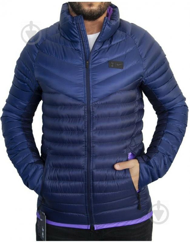 Вітрівка чоловіча Nike THFC M NSW DWN JKT AUT AT4314-498 р.M синя - фото 1