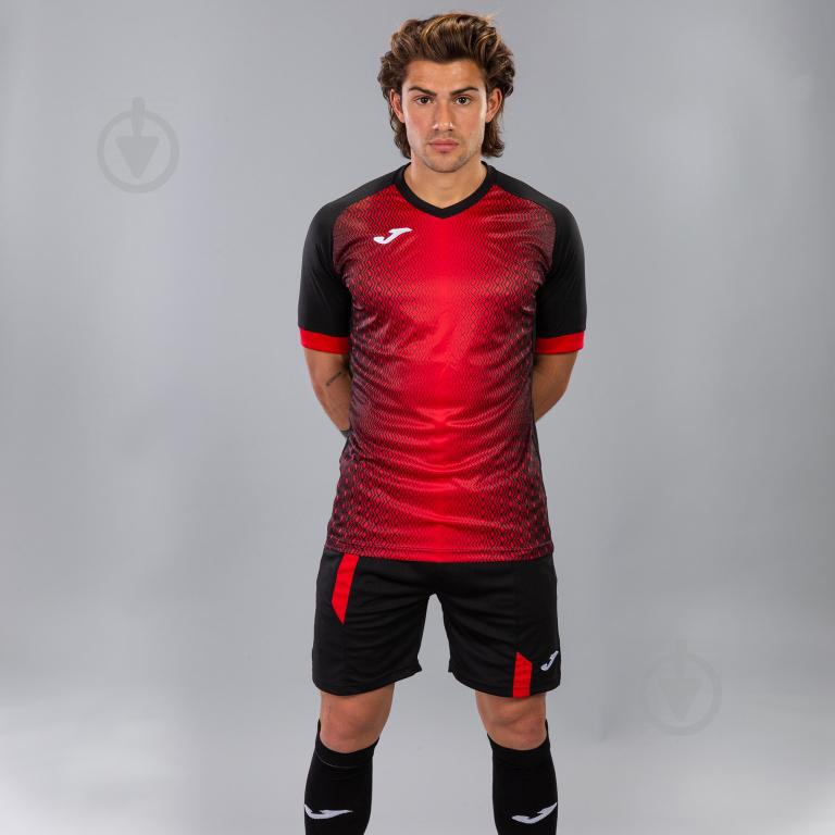 Шорти Joma BERMUDE SUPERNOVA BLACK-RED 101304.106 р. 2XL-3XL чорний - фото 8