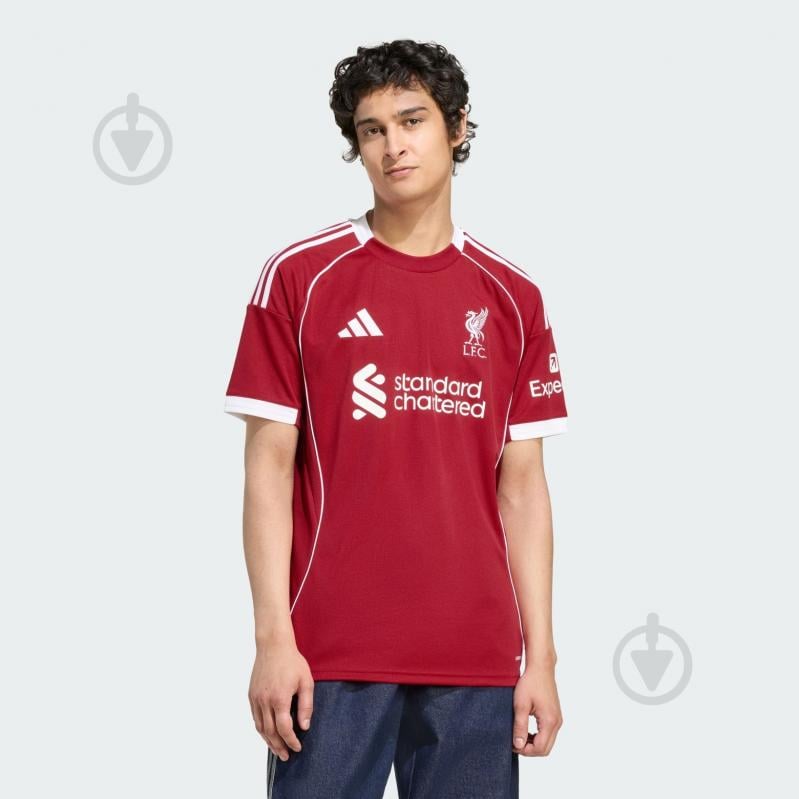 ᐉ Футболка Adidas LFC H JSY JV6423 р.2XL червоний • Краща ціна в