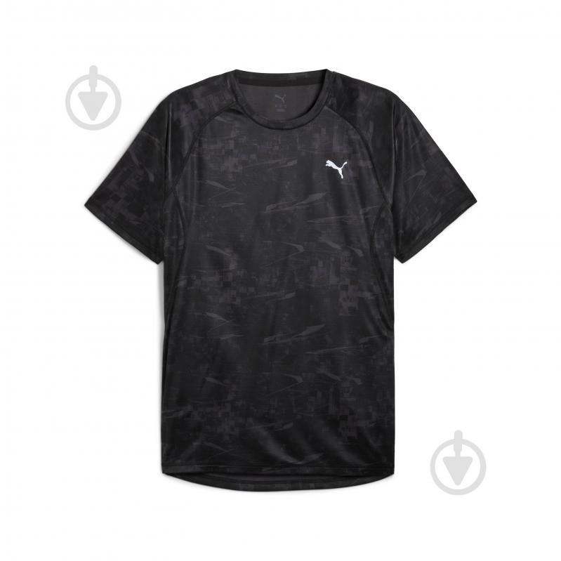 Футболка Puma M Run Velocity AOP Tee 52760301 р.2XL чорний - фото 6 Футболка Puma M Run Velocity AOP Tee 52760301 р.2XL чорний - фото 6
