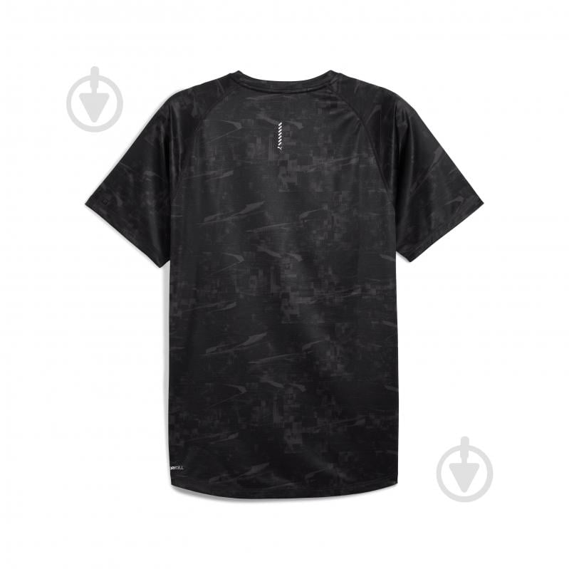 Футболка Puma M Run Velocity AOP Tee 52760301 р.2XL чорний - фото 7 Футболка Puma M Run Velocity AOP Tee 52760301 р.2XL чорний - фото 7