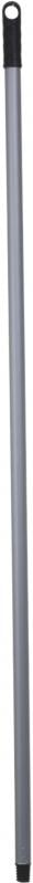 Ручка для швабры UP! (Underprice) металлическая с резьбой и колпачком 110 см серая - фото 1 Ручка для швабры UP! (Underprice) металлическая с резьбой и колпачком 110 см серая - фото 1