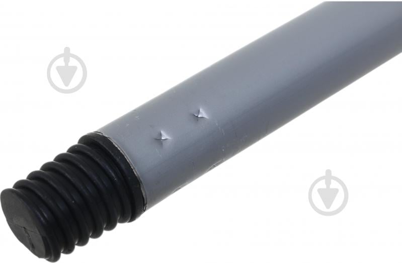 Ручка для швабры UP! (Underprice) металлическая с резьбой и колпачком 110 см серая - фото 3 Ручка для швабры UP! (Underprice) металлическая с резьбой и колпачком 110 см серая - фото 3