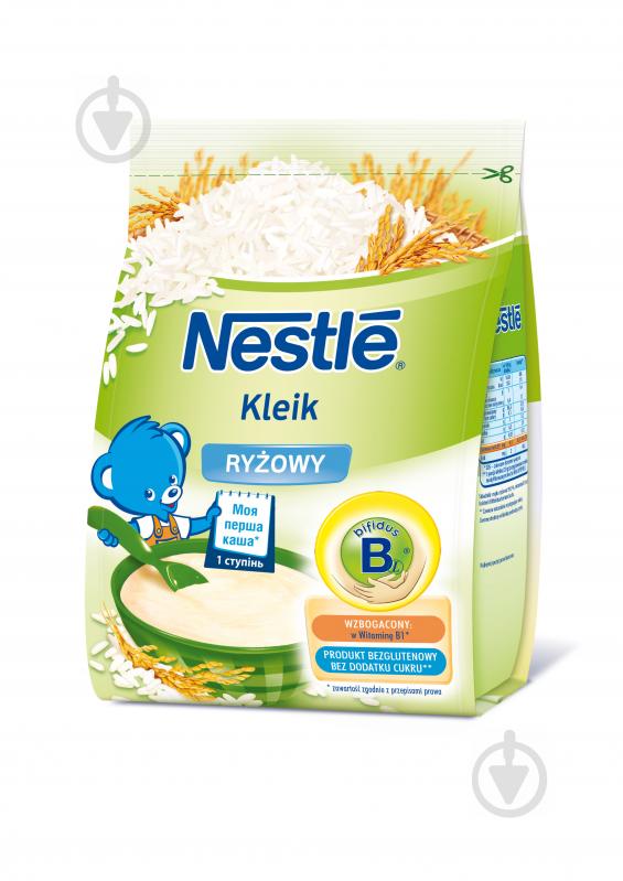 Каша безмолочна Nestle Рисова з біфідобактеріями 160 г - фото 1