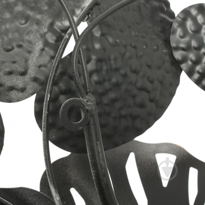 Декор настінний Flowers 165x69 см срібний - фото 5