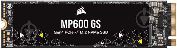 SSD-накопичувач Corsair MP600 GS 500GB M.2 PCI Express 4.0 x4 3D TLC (CSSD-F0500GBMP600GS) - фото 2