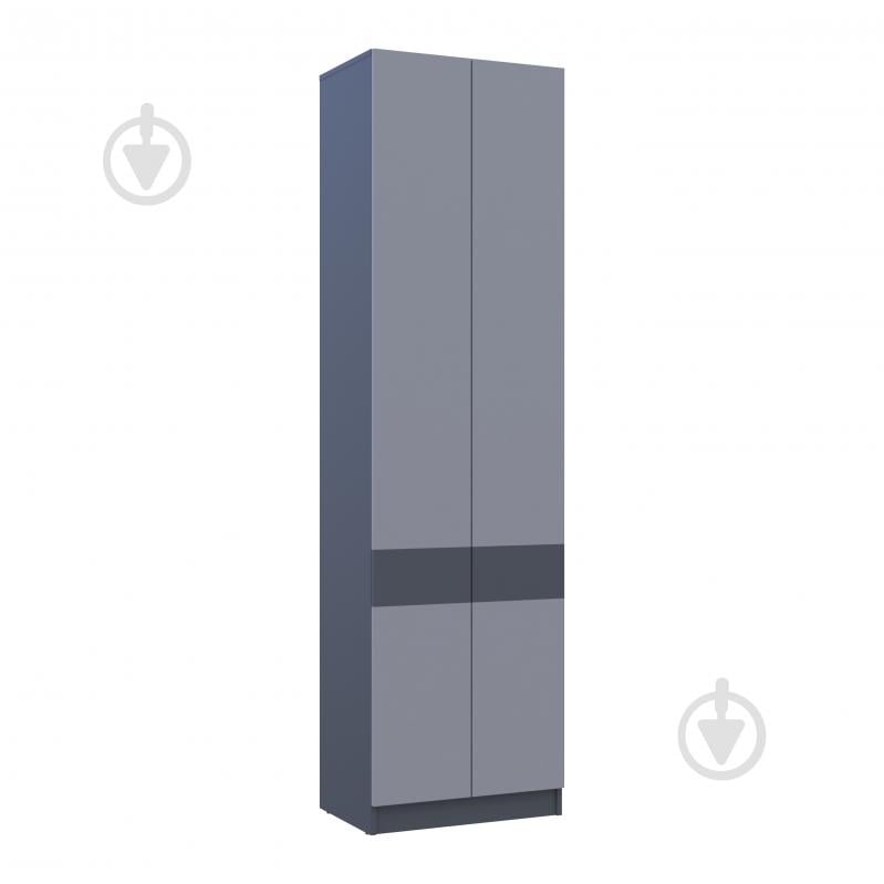 Шафа гардеробна Doros Сола 2ДСП 2150х600х400 мм графіт / графіт - фото 7 Шафа гардеробна Doros Сола 2ДСП 2150х600х400 мм графіт / графіт - фото 7