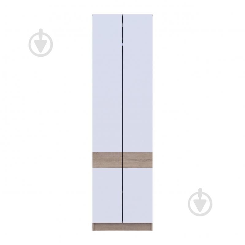 Шкаф гардеробный Doros Сола 2ДСП 2150х600х400 мм дуб сонома / дуб сонома - фото 5